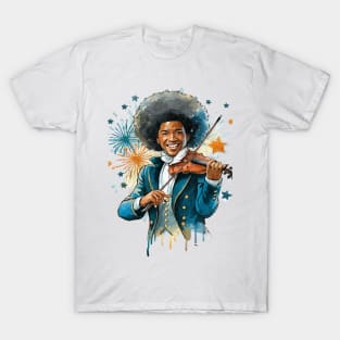 Joseph Bologne young violinist T-Shirt